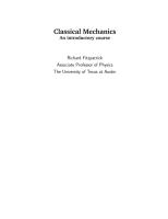 Classical Mechanics.pdf