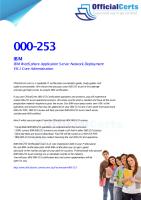 000-253 IBM WebSphere Application Server Network Deployment V6.1 Core Administration.pdf