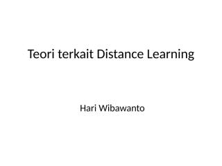 #2.1 distance and webbased learning.pptx