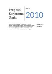 Proposal Kerjasama Usaha.doc